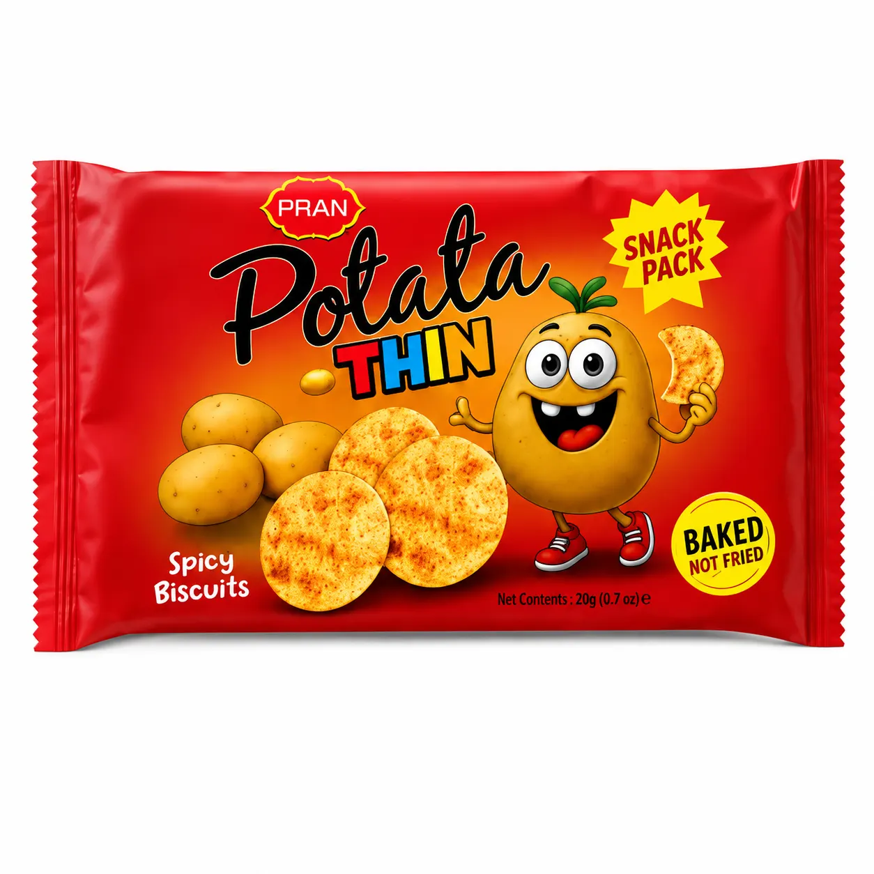 PRAN Potata - THIN SPICY FLAVOURED