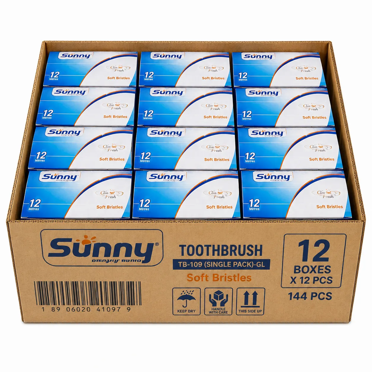 PRAN SUNNY Toothbrush - CARTON