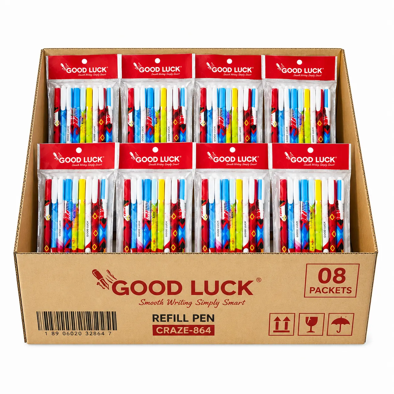 GOOD LUCK Refill Pen - carton