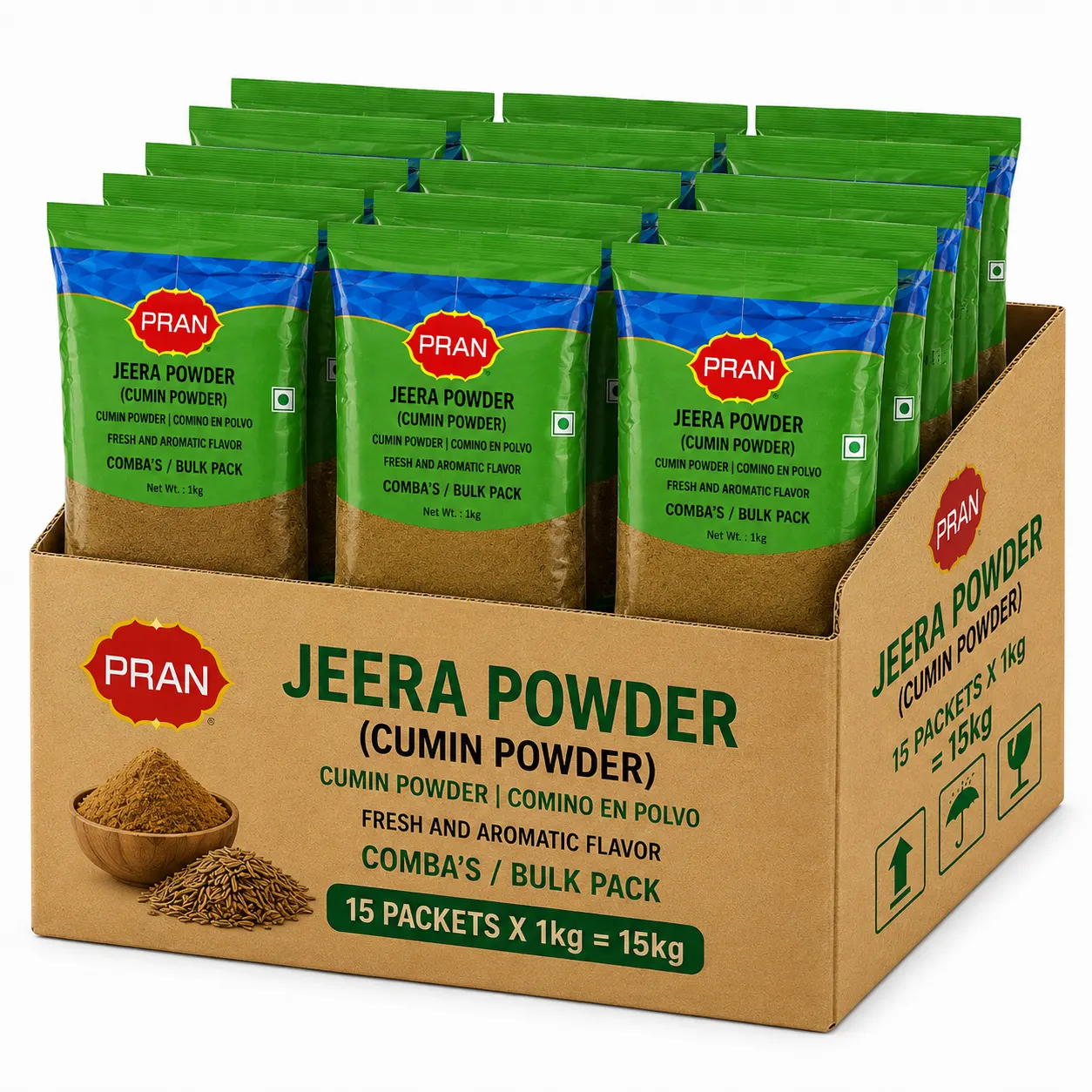PRAN Cumin Powder 1 kg - CARTON
