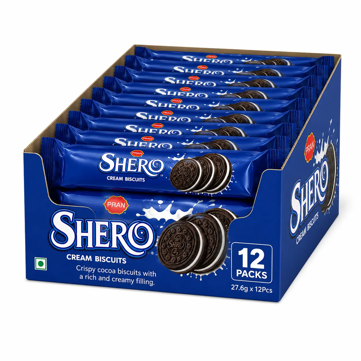 PRAN SHERO Cream Biscuits - BOX