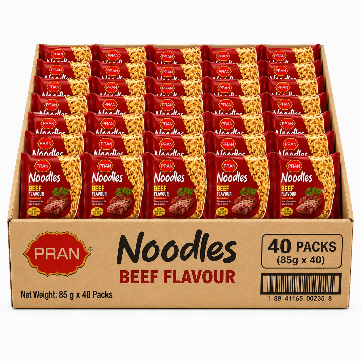 PRAN Noodles - BEEF Flavour - CARTON