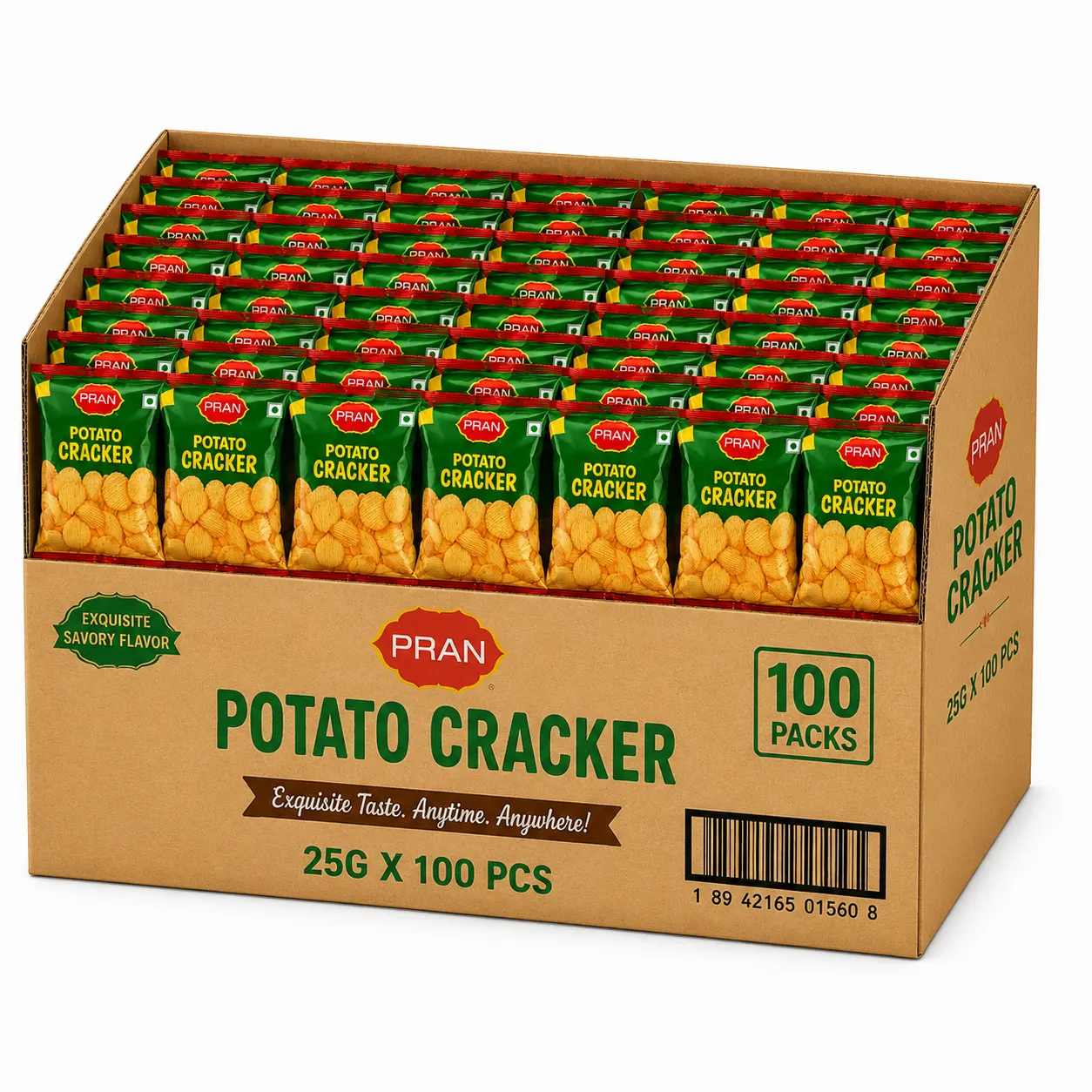 PRAN Potato Cracker - CARTON