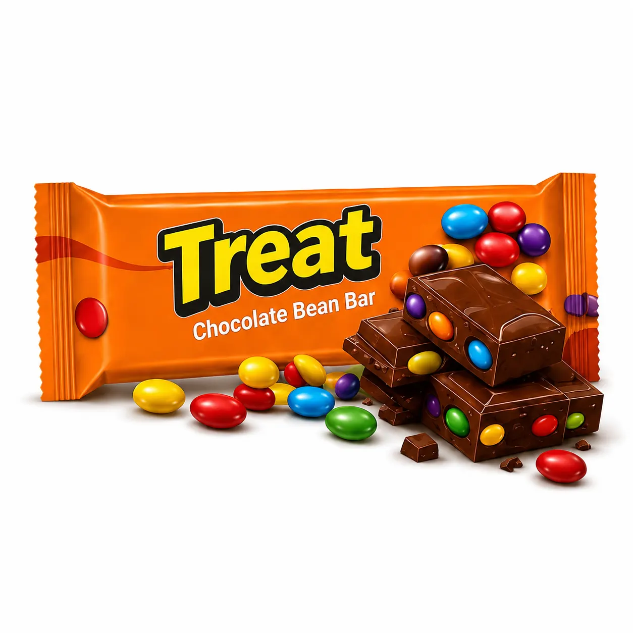PRAN TREAT Chocolate Bean Bar