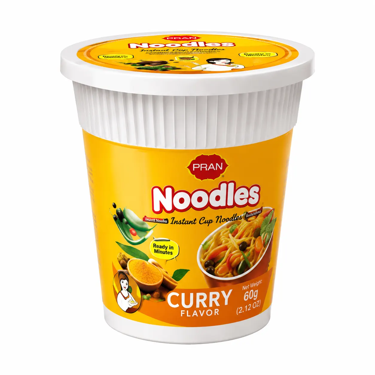 PRAN Instant Noodles - Curry Flavor