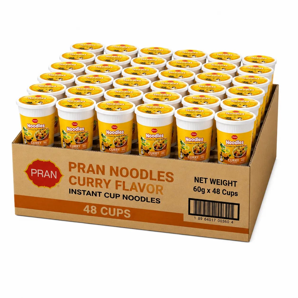 PRAN Instant Noodles - Curry Flavor - CARTON