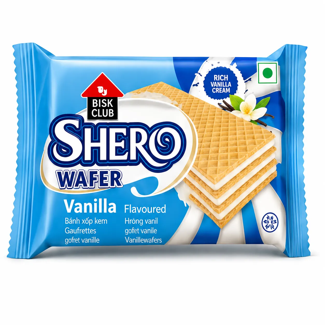 PRAN SHERO Wafer VANILLAFlavour