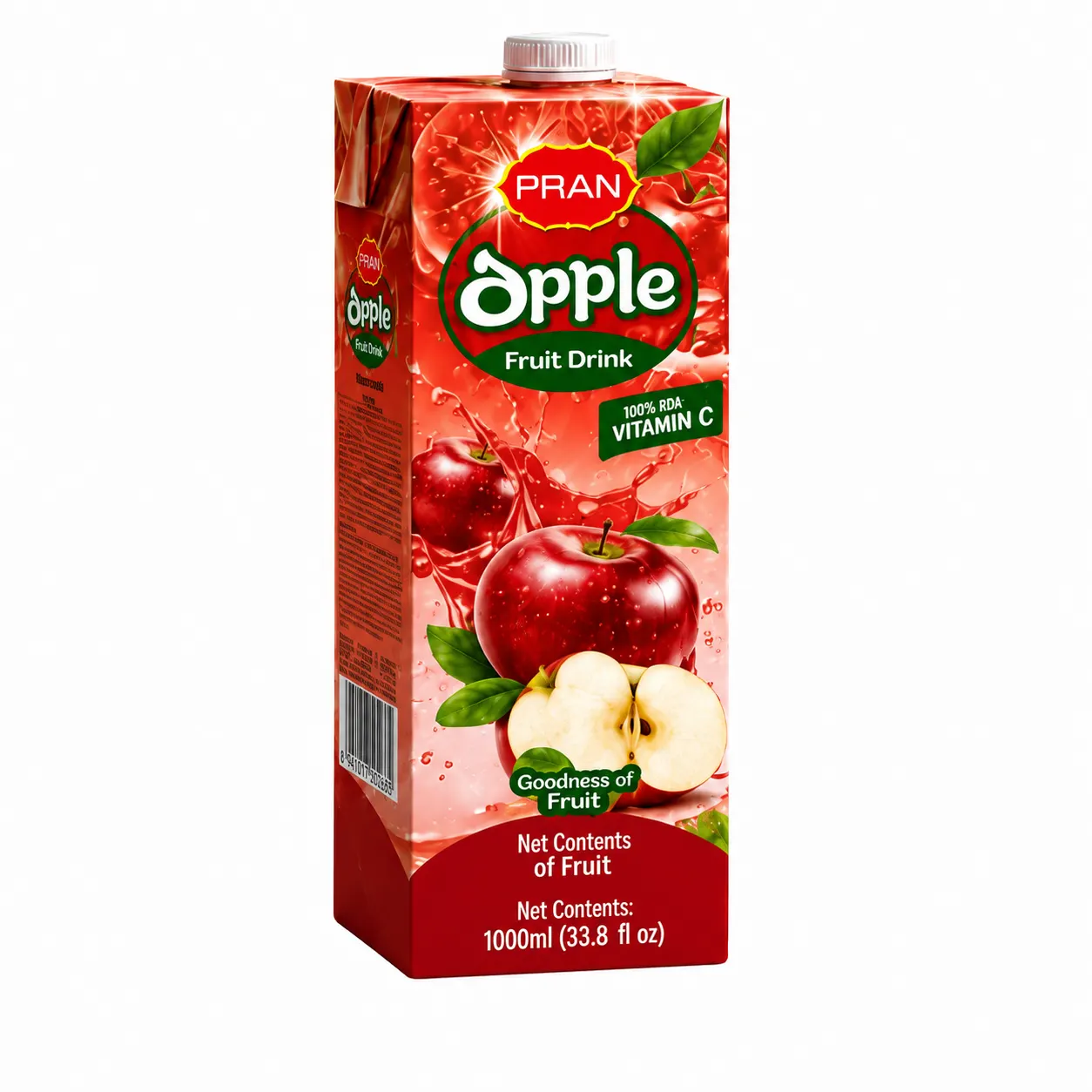 PRAN Fruit JUICE - APPLE 01-LITER