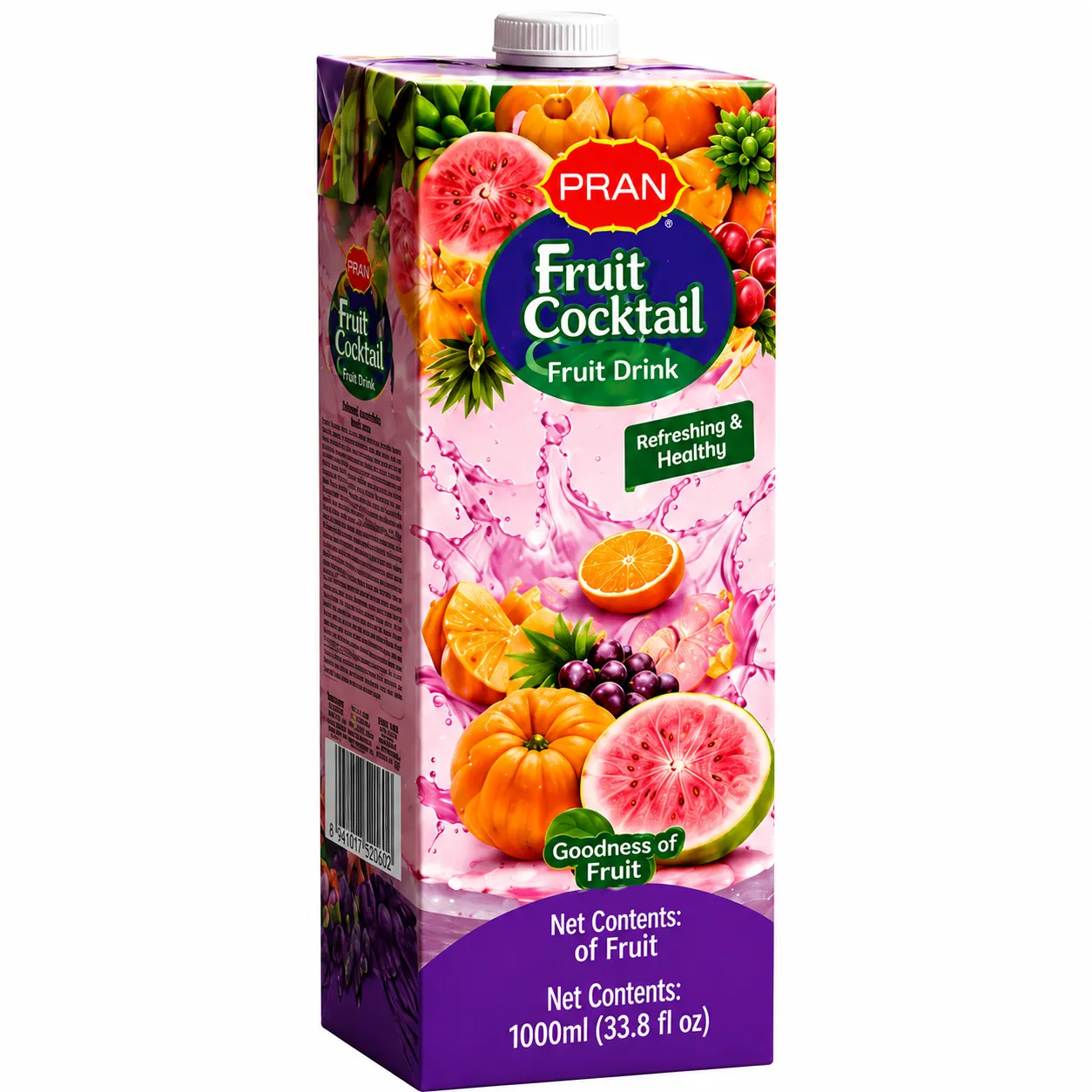 PRAN Fruit JUICE - Cocktail 01-LITER