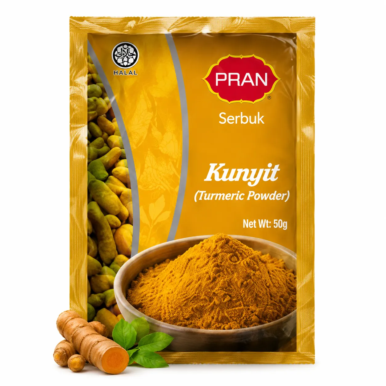 PRAN Turmeric Powder - 50 gram
