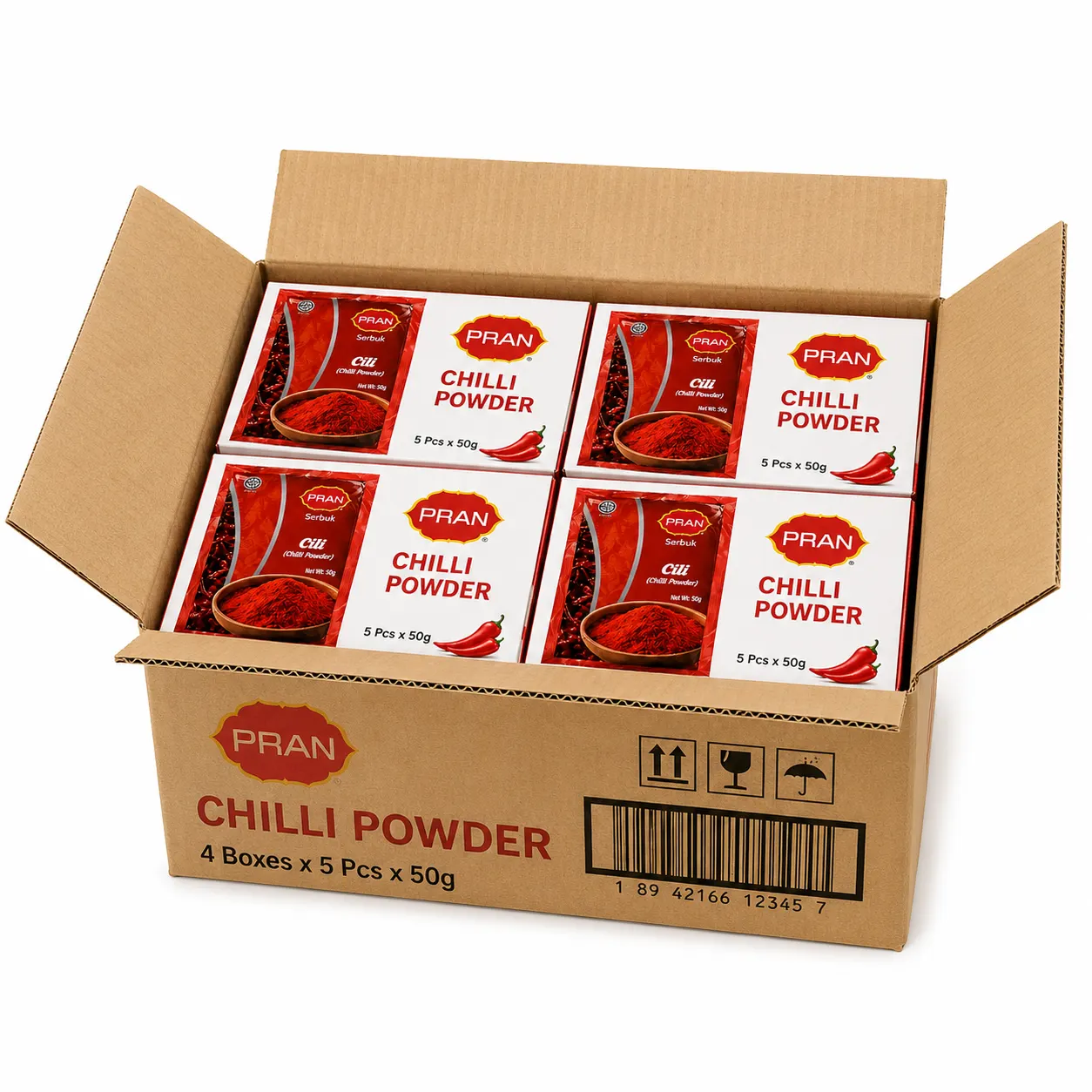 PRAN Chilli Powder - 50 gram- CARTON