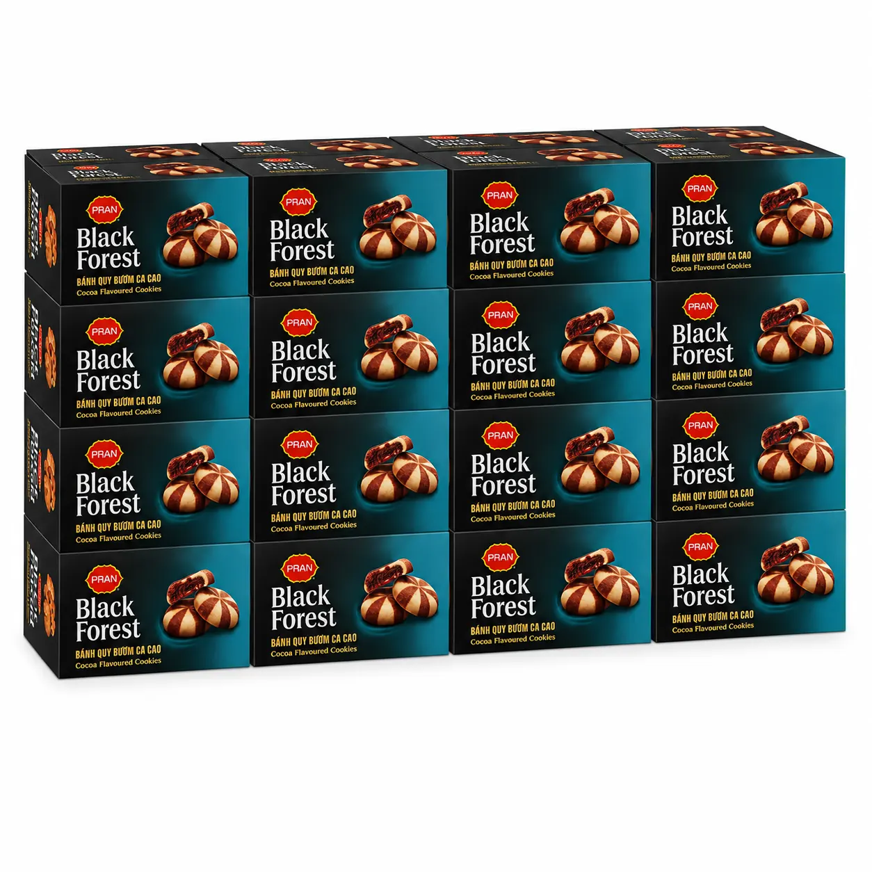 PRAN BLACK FOREST COOKIES - CARTON