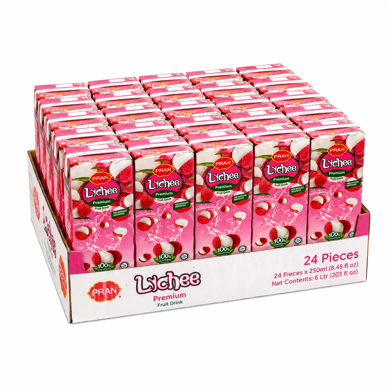 PRAN LICHI Fruit Juice - CARTON