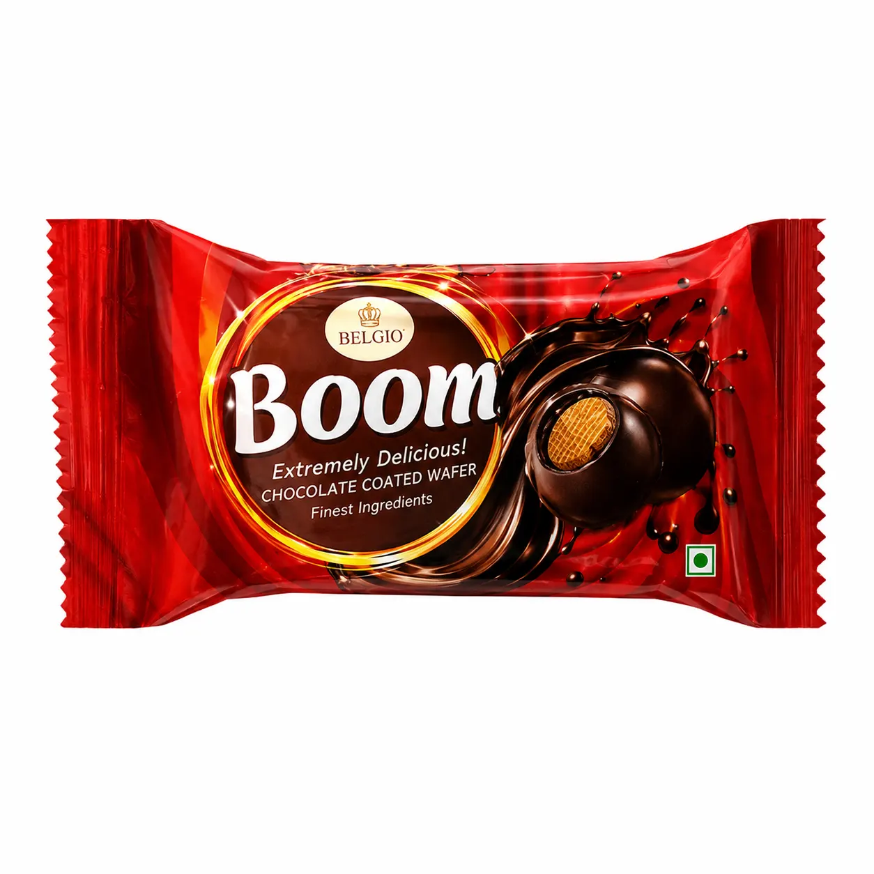PRAN BELGIO BOOM CHOCOLATE COATED WAFER
