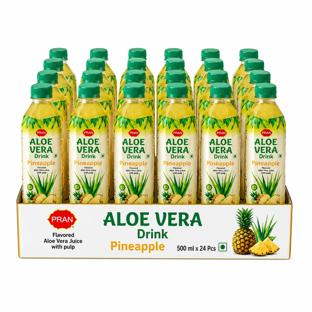 PRAN ALOE VERA DRINK - PINEAPPLE FLAVOUR - CARTON