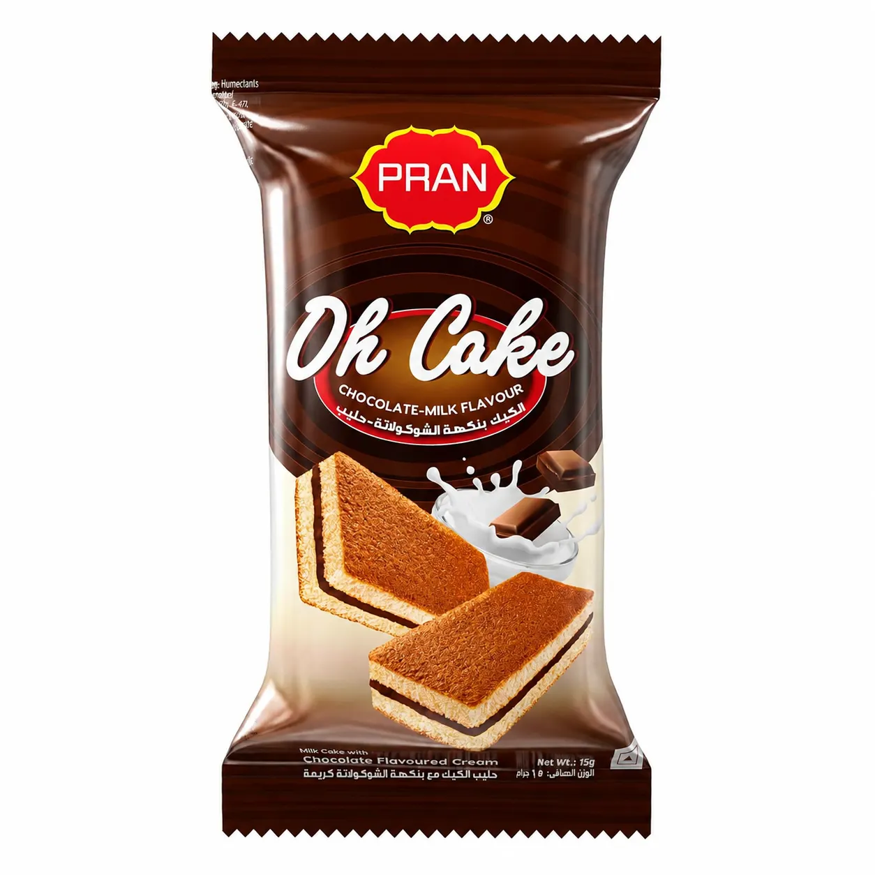 PRAN OH CAKE CHOCOLATE MILK FLAVOUR