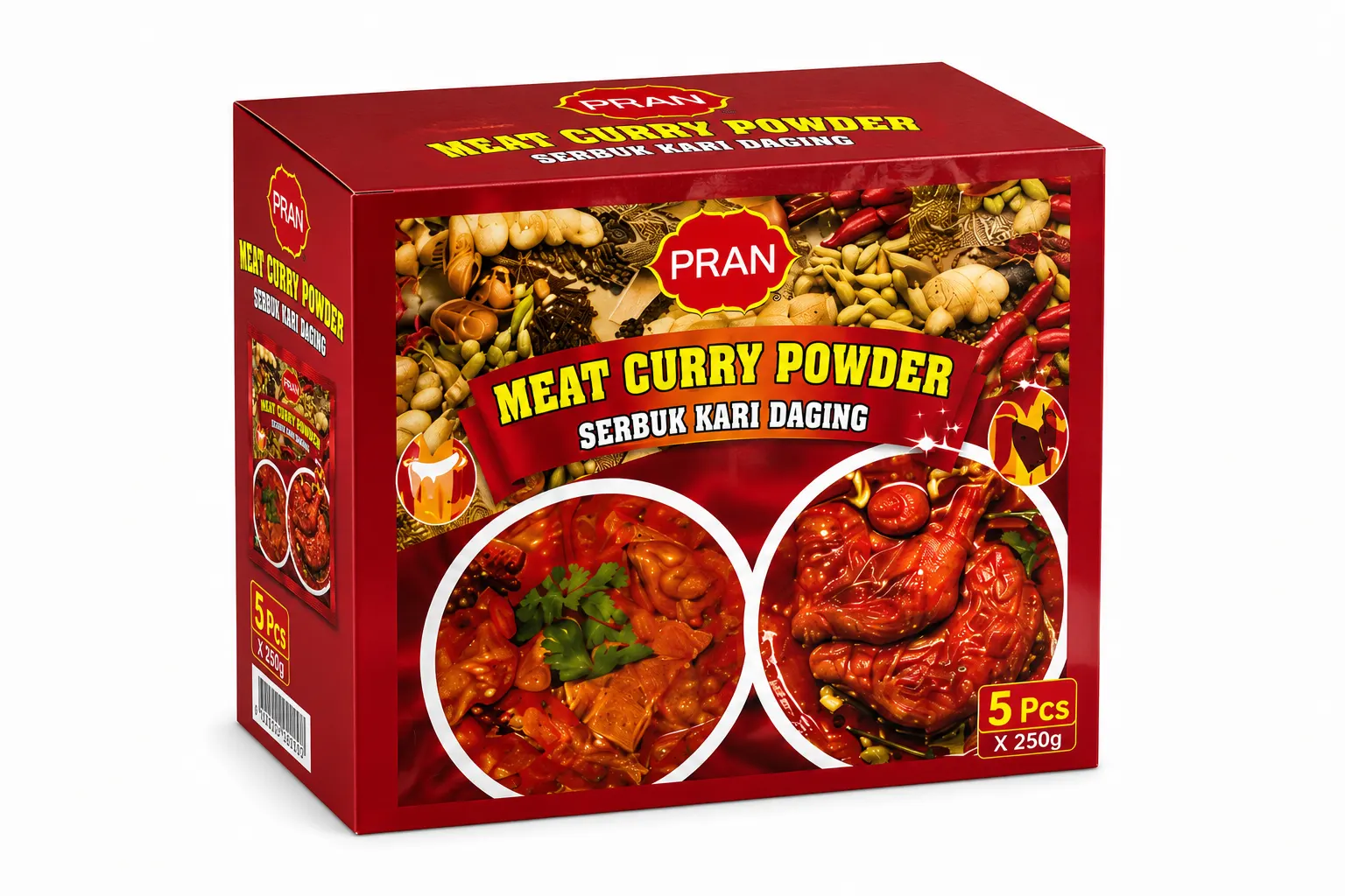 PRAN MEAT CURRY POWDER - BOX