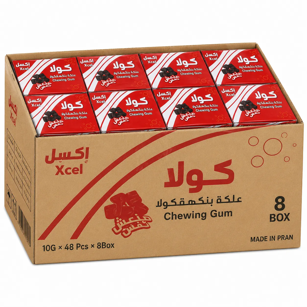 PRAN EXCEL CHEWING GUM - CARTON