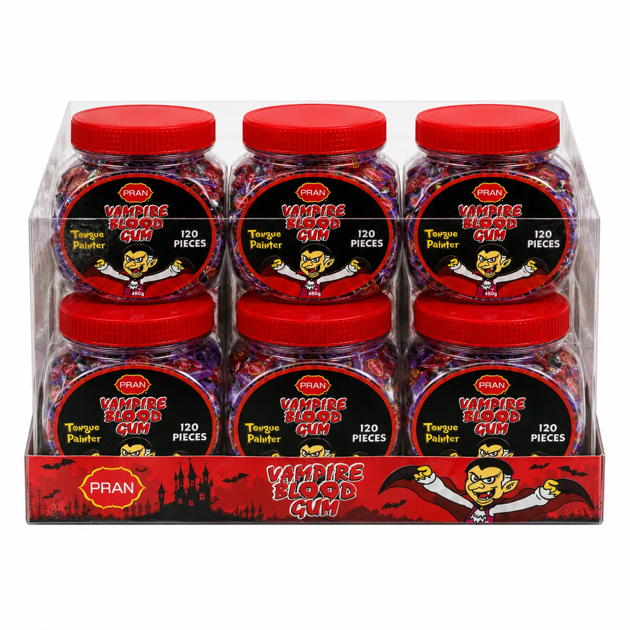 PRAN Vampire Blood Gum - JAR CARTON