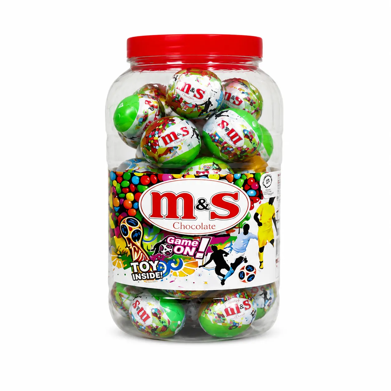 PRAN CHOCOLATE SMALL FOOTBALL - JAR