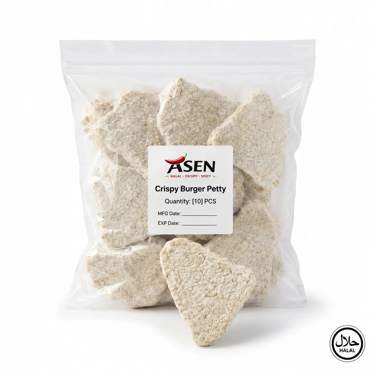 Crispy Burger Petty - Packet