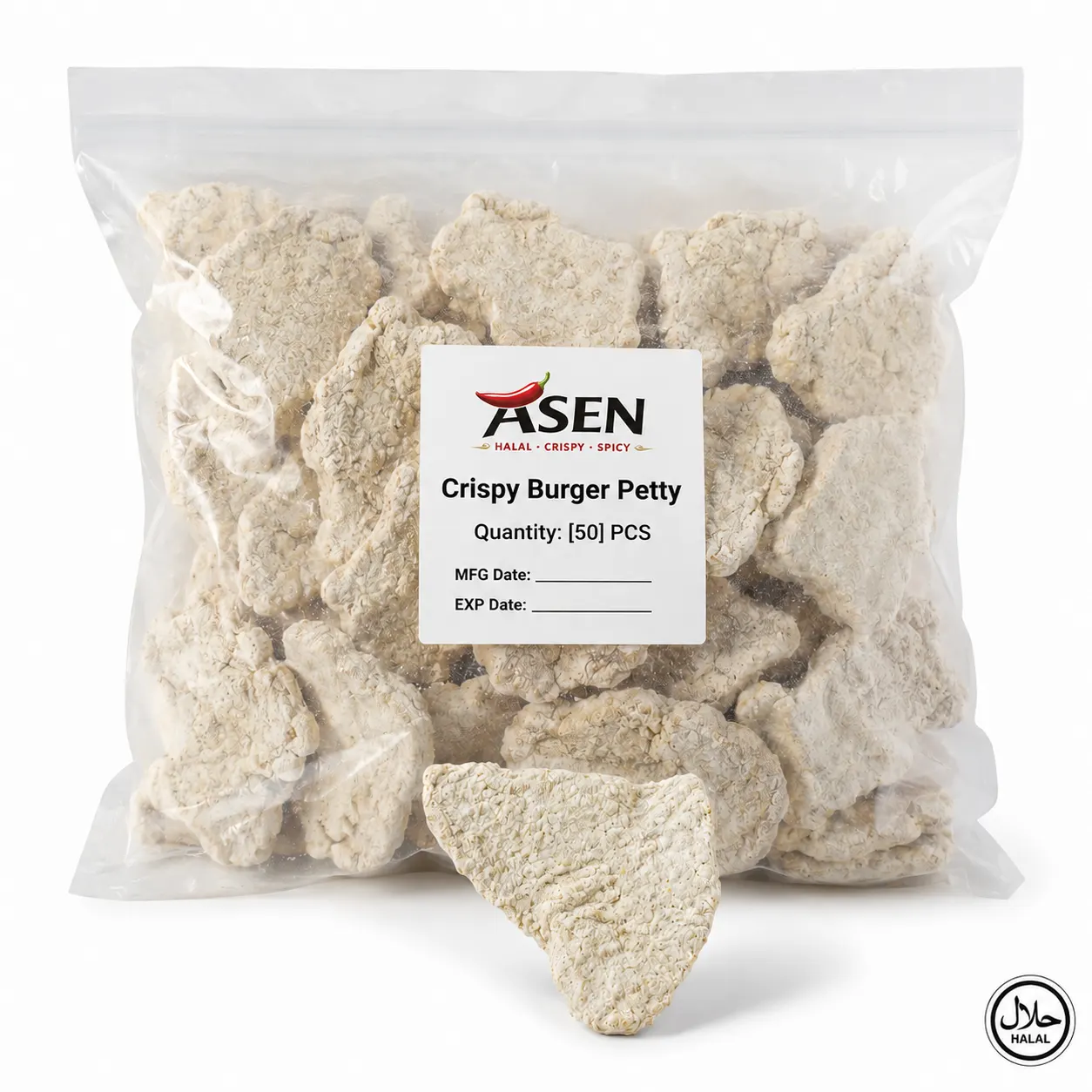 Crispy Burger Petty - Bag