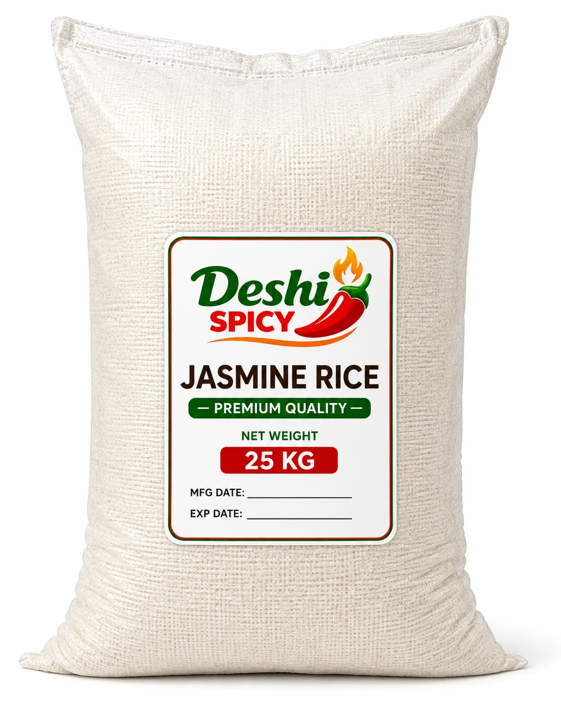 Jasmine Rice - 25 Kg