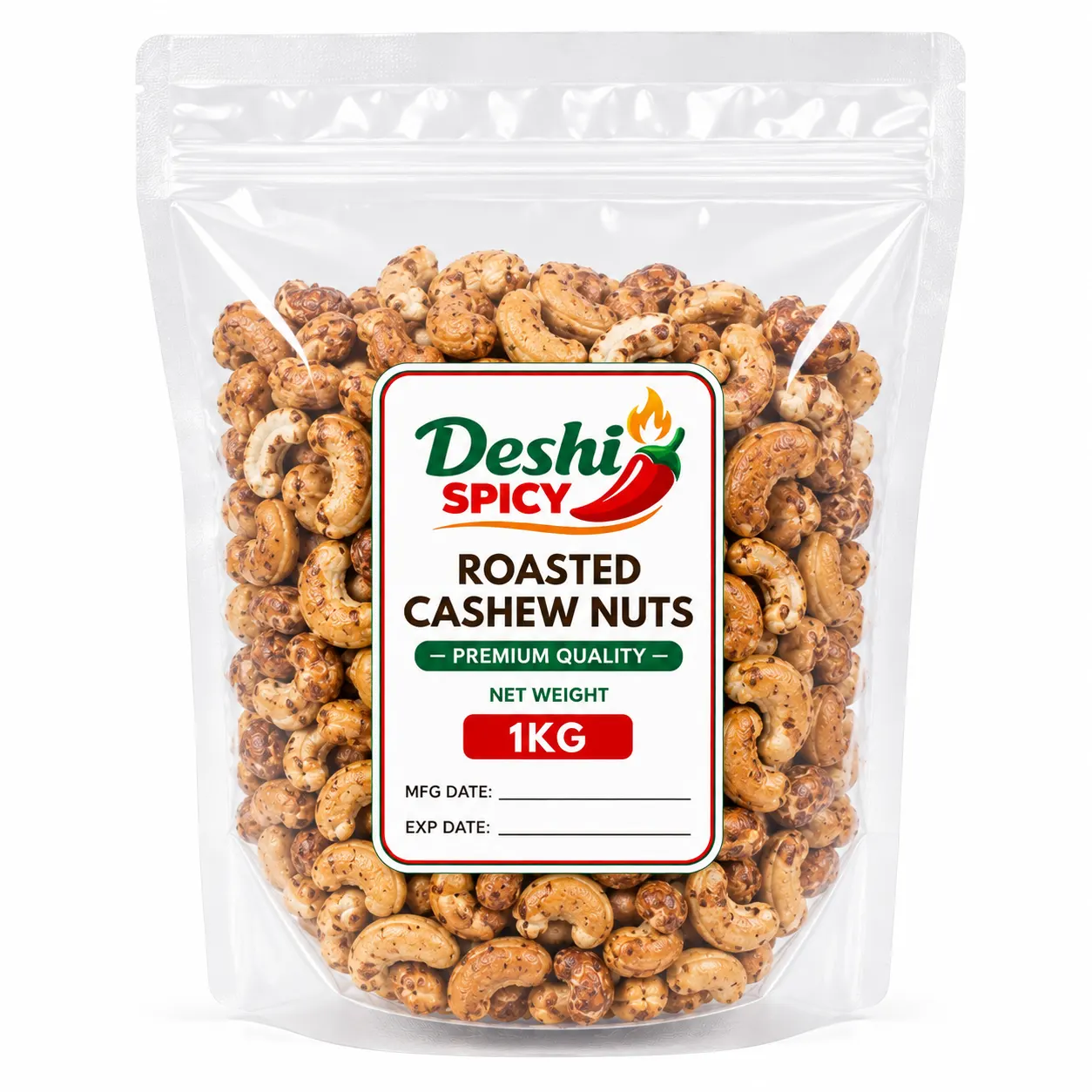 Roasted Cashew Nuts - 01 Kg