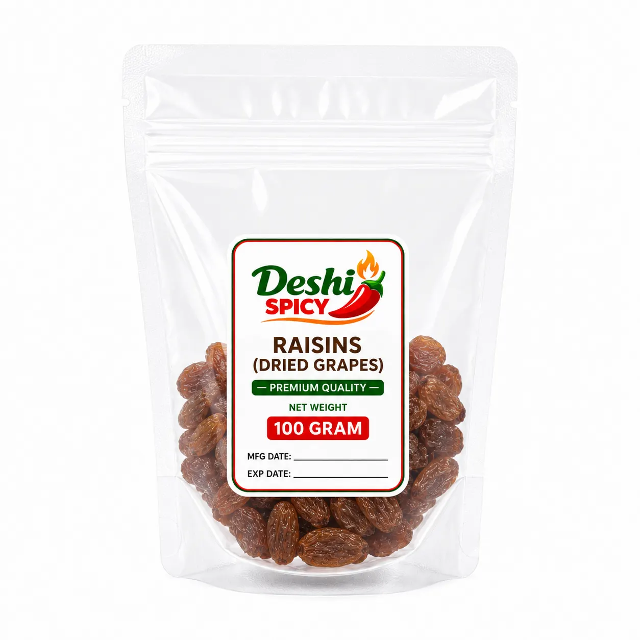 Raisins (Dried Grapes) - 100 Gram