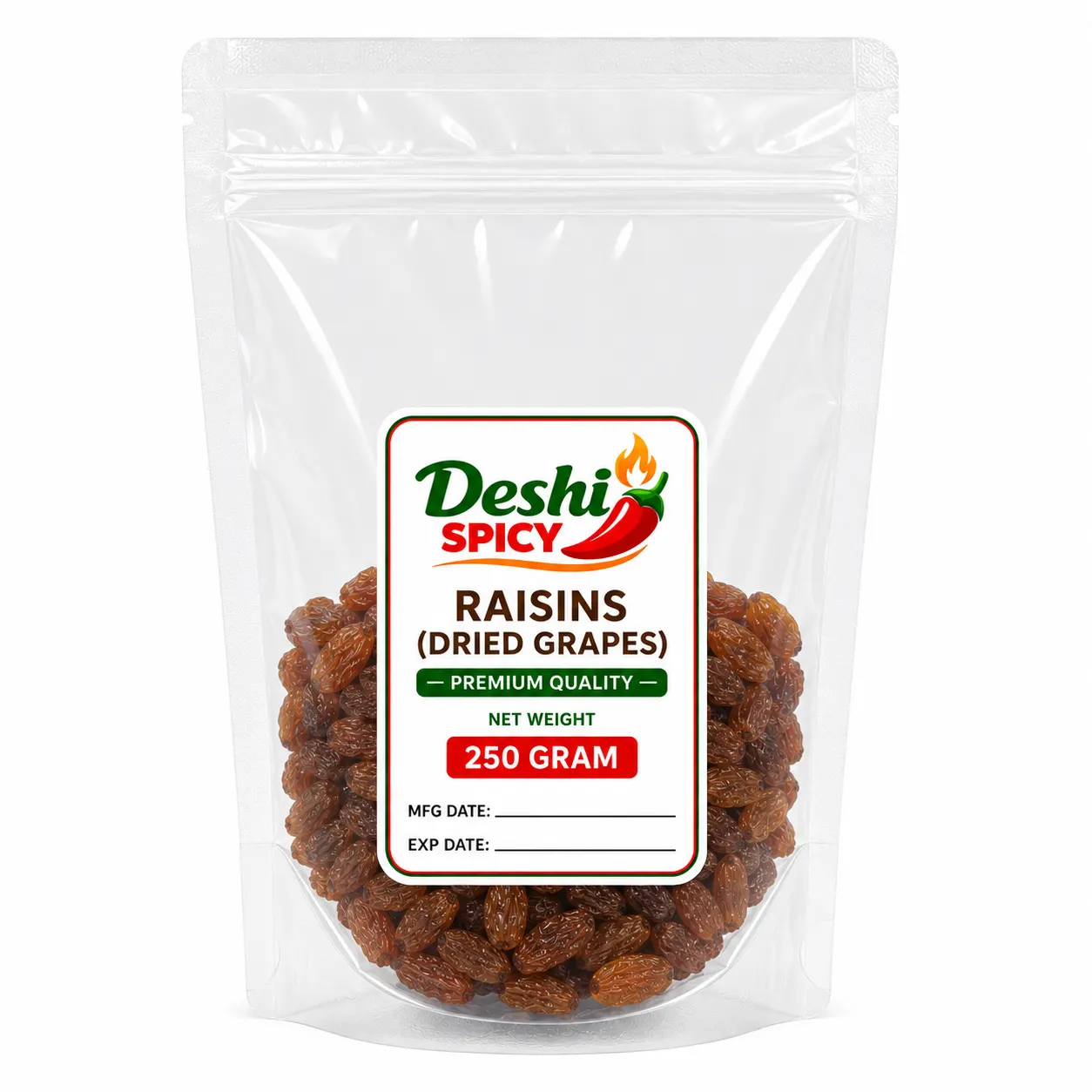 Raisins (Dried Grapes) - 250 Gram