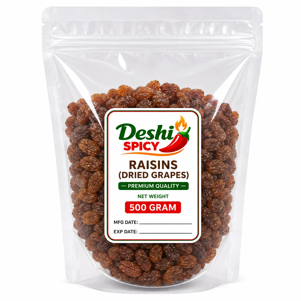 Raisins (Dried Grapes) - 500 Gram
