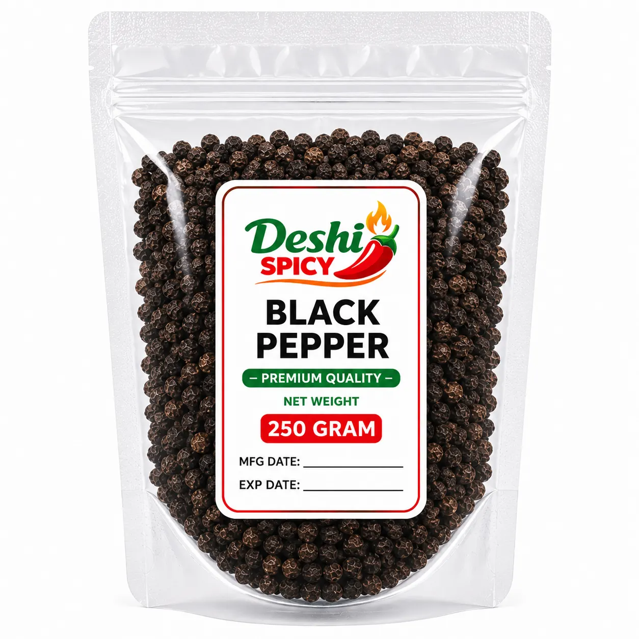 Black Pepper - 250 Gram