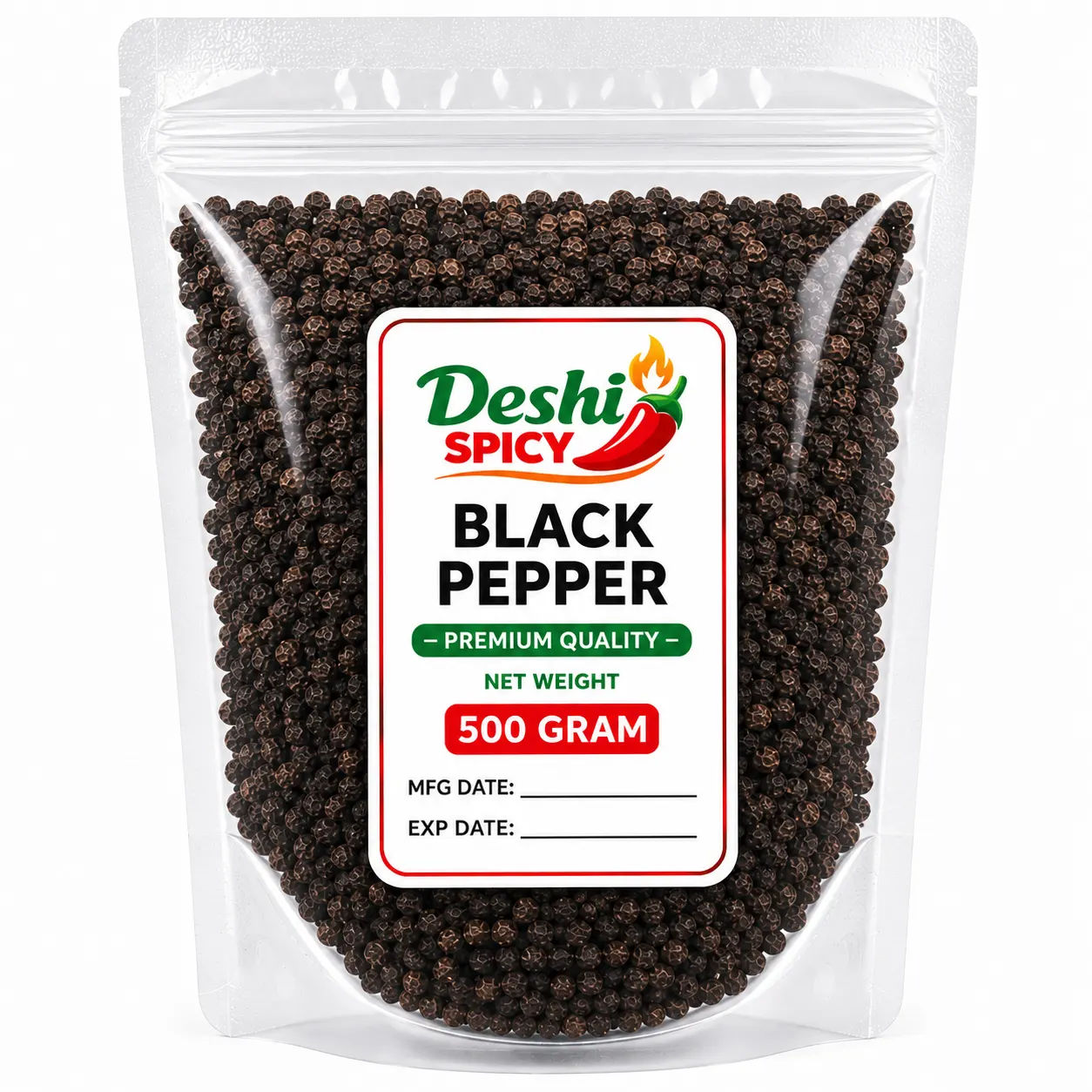 Black Pepper - 500 Gram