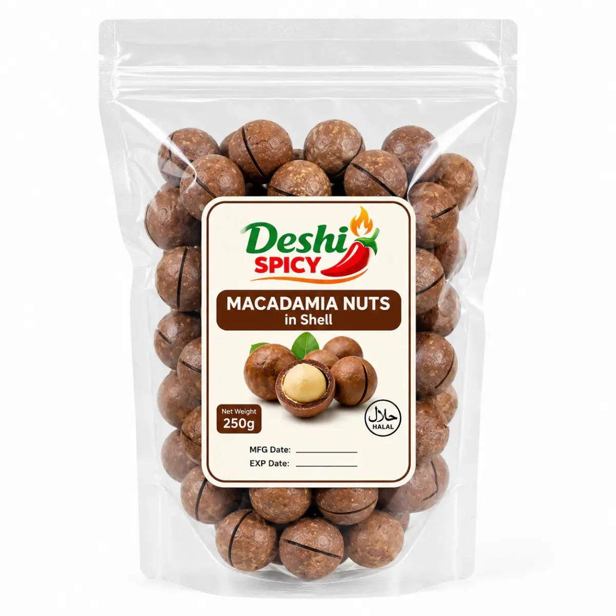 Macadamia Nuts - 250 Gram