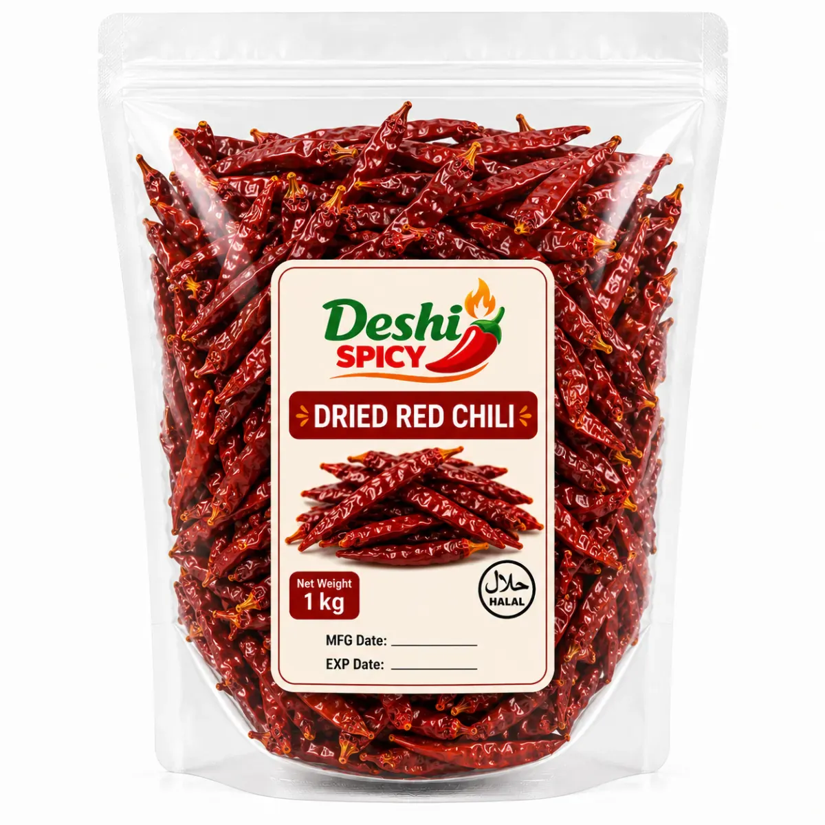 Dried Red Chili - 01 Kg