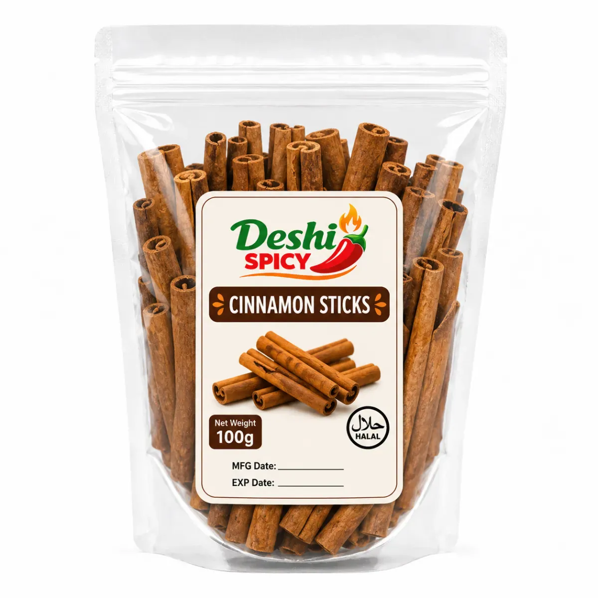 Cinnamon Sticks - 100 Gram