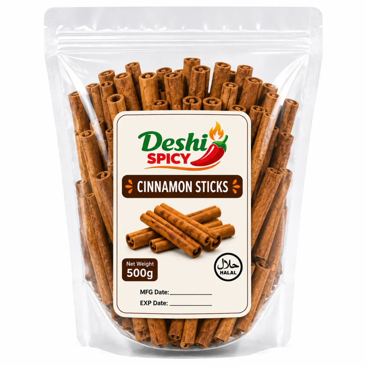 Cinnamon Sticks - 500 Gram