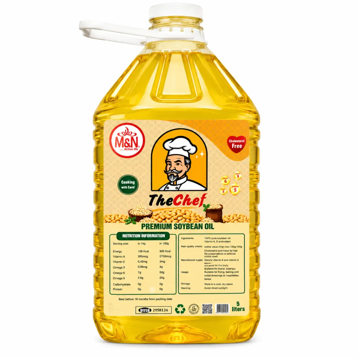 The Chef - Soybean Oil - 05 Liter