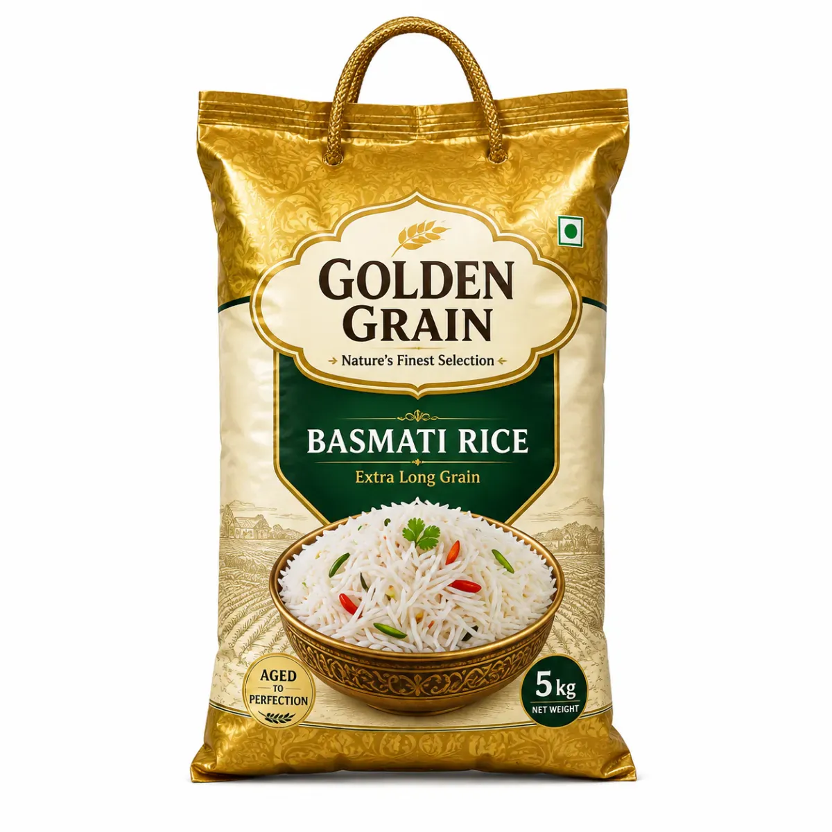 Golden Grain - Basmati Rice, 5 kg
