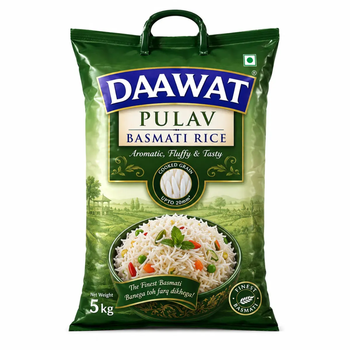 Daawat Pulav - Basmati Rice, 5 kg