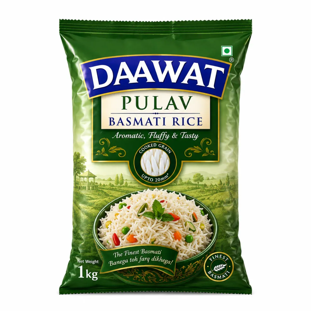 Daawat Pulav - Basmati Rice, 1 kg