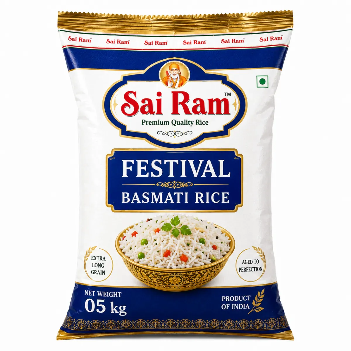Sairam - Festival Basmati Rice, 5 kg
