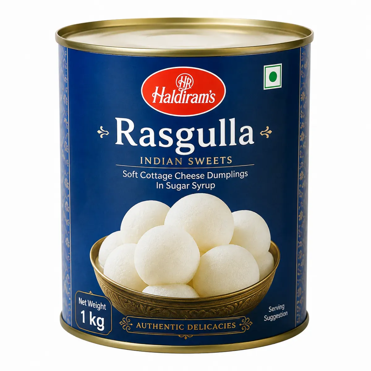 Haldiram's Rasgulla, 1 kg