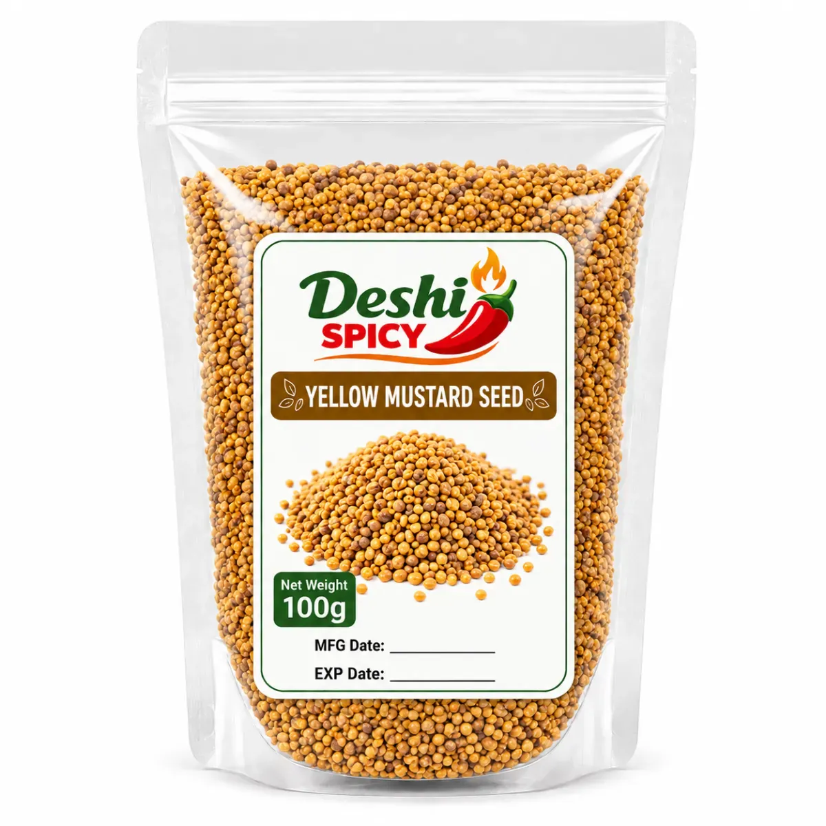 DS Yellow Mustard Seed, 100 g